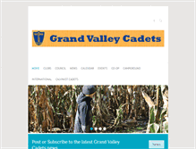 Tablet Screenshot of gvcadets.org